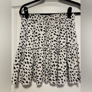 Amazon tiered mini skirt